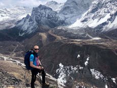 British climber dies on Mount Everest 'death zone' after making summit
