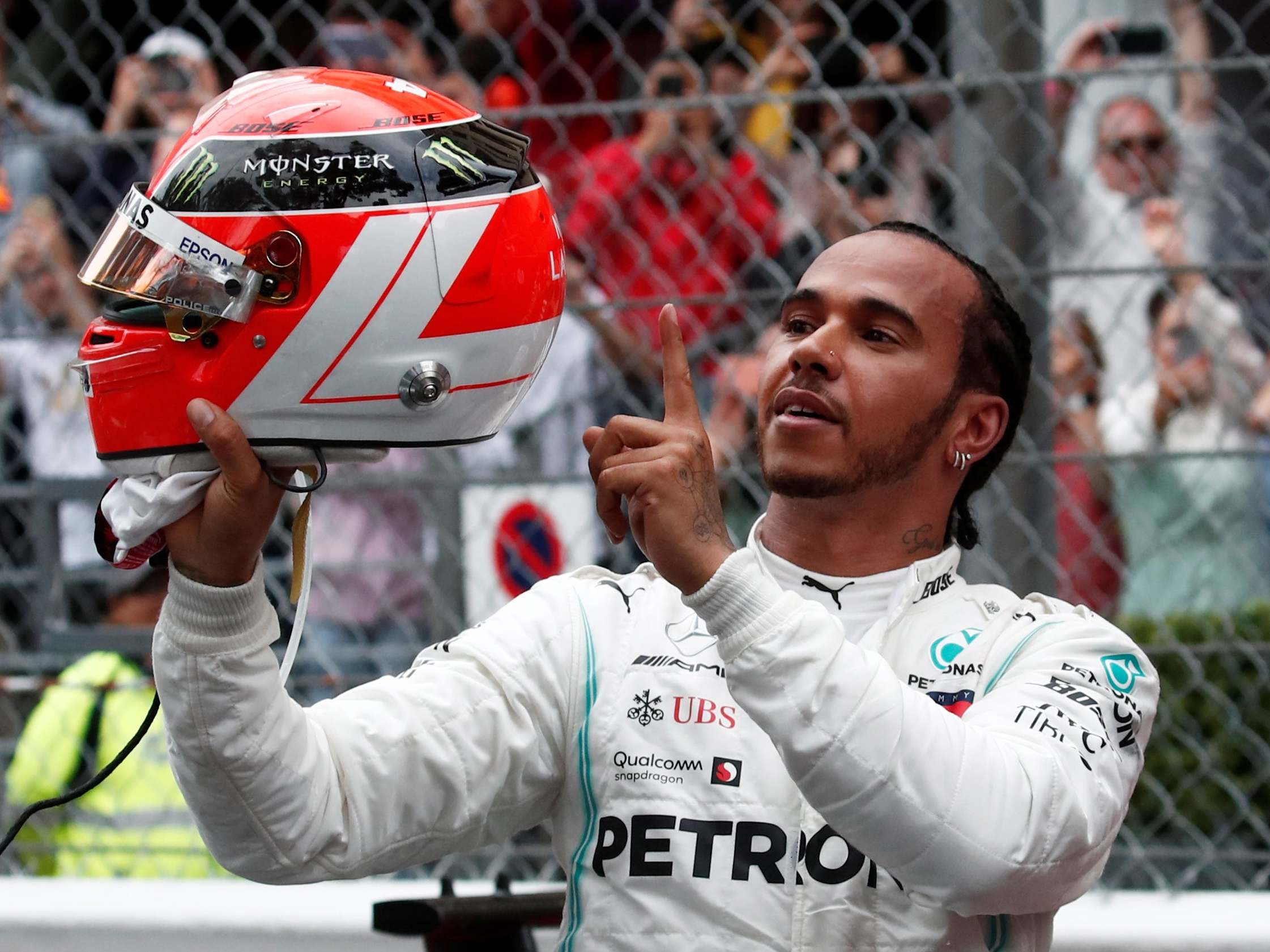 Monaco Grand Prix results: Lewis Hamilton holds off Max Verstappen to win breathtaking race for Niki Lauda