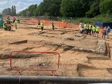 Remains of entire Roman town discovered next to A-road in Kent