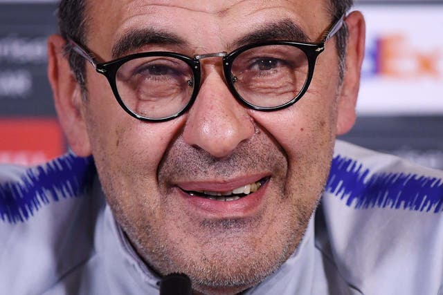Maurizio Sarri is yet to fully transmit his style to Chelsea