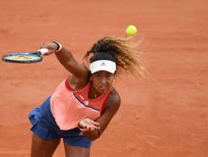 Tuesday’s order of play at the French Open