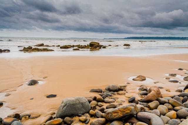 Amroth Beach in Pembrokeshire