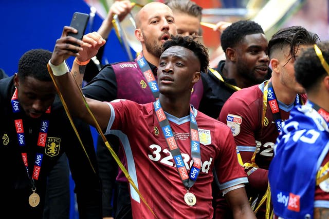 Tammy Abraham is keeping his options open after helping Aston Villa to Premier League promotion