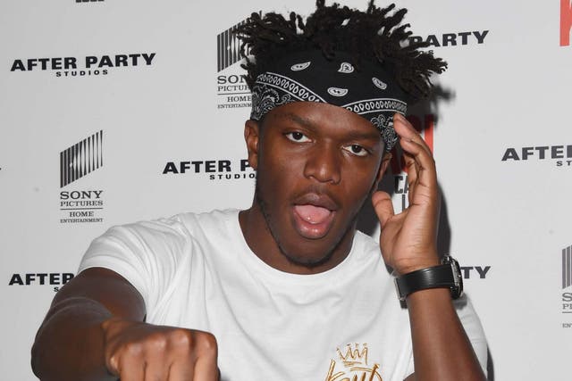 KSI attends the World Premiere of 'KSI: Can't Lose' documentary at Picturehouse Central on August 8, 2018
