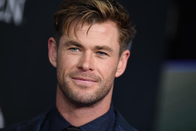 Chris Hemsworth arrives for the world premiere of Avengers: Endgame on 22 April, 2019 in Los Angeles.