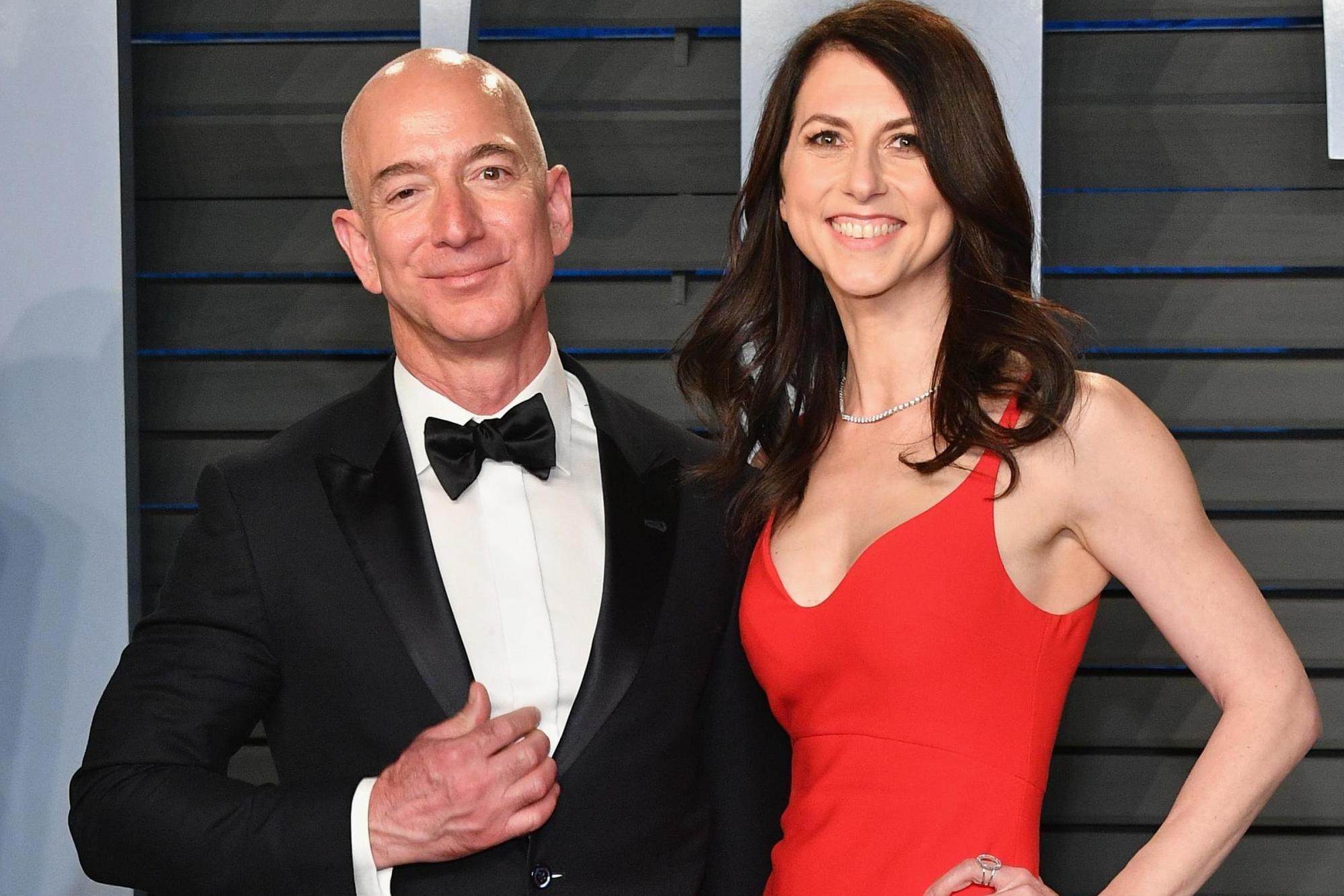 MacKenzie Bezos announces she will be giving half her fortune away (Getty)