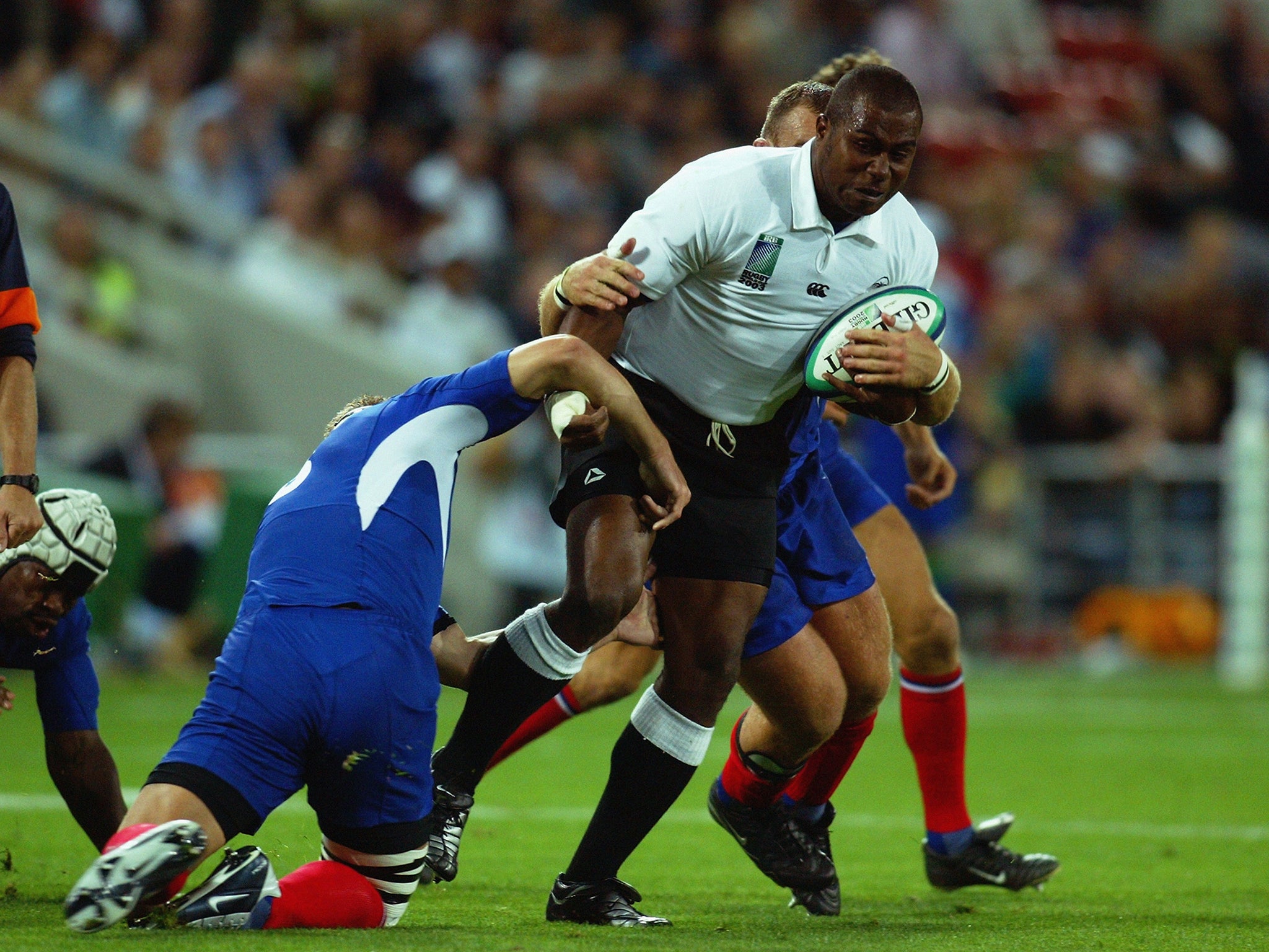 Caucau made his name at the 2003 Rugby World Cup