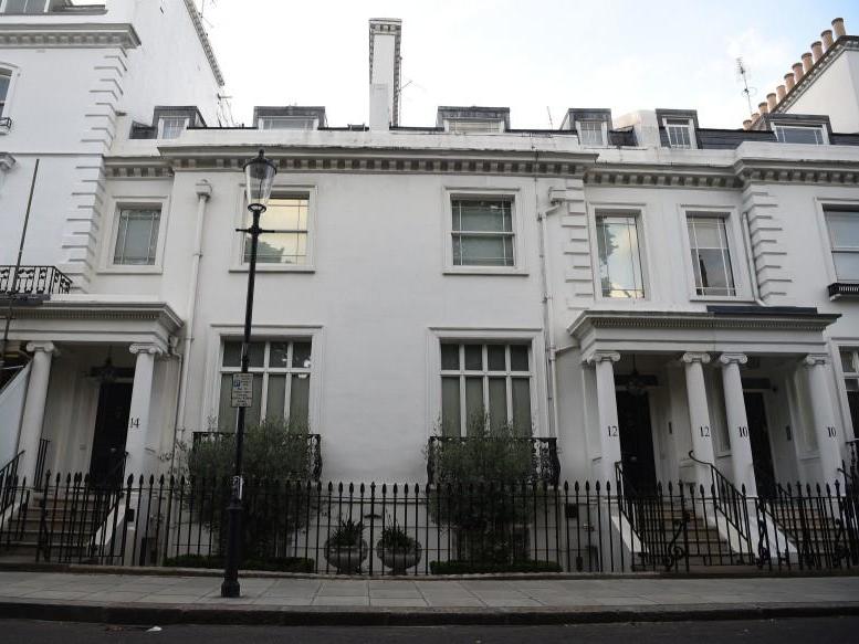 Jahangir and Zamira Hajiyeva but their home in Knightsbridge for £11.5m in 2009.