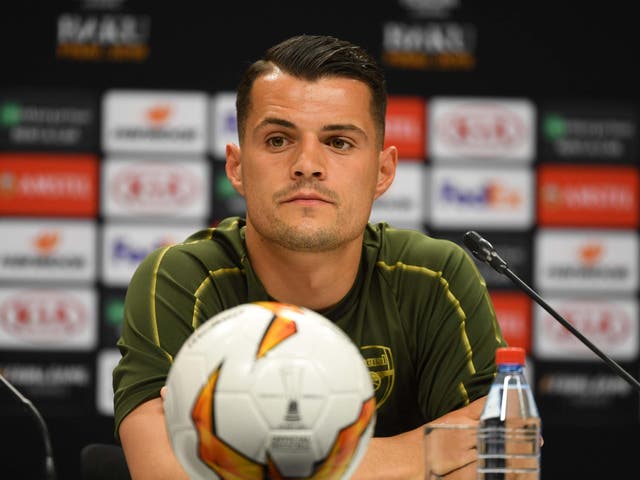 Arsenal's Granit Xhaka