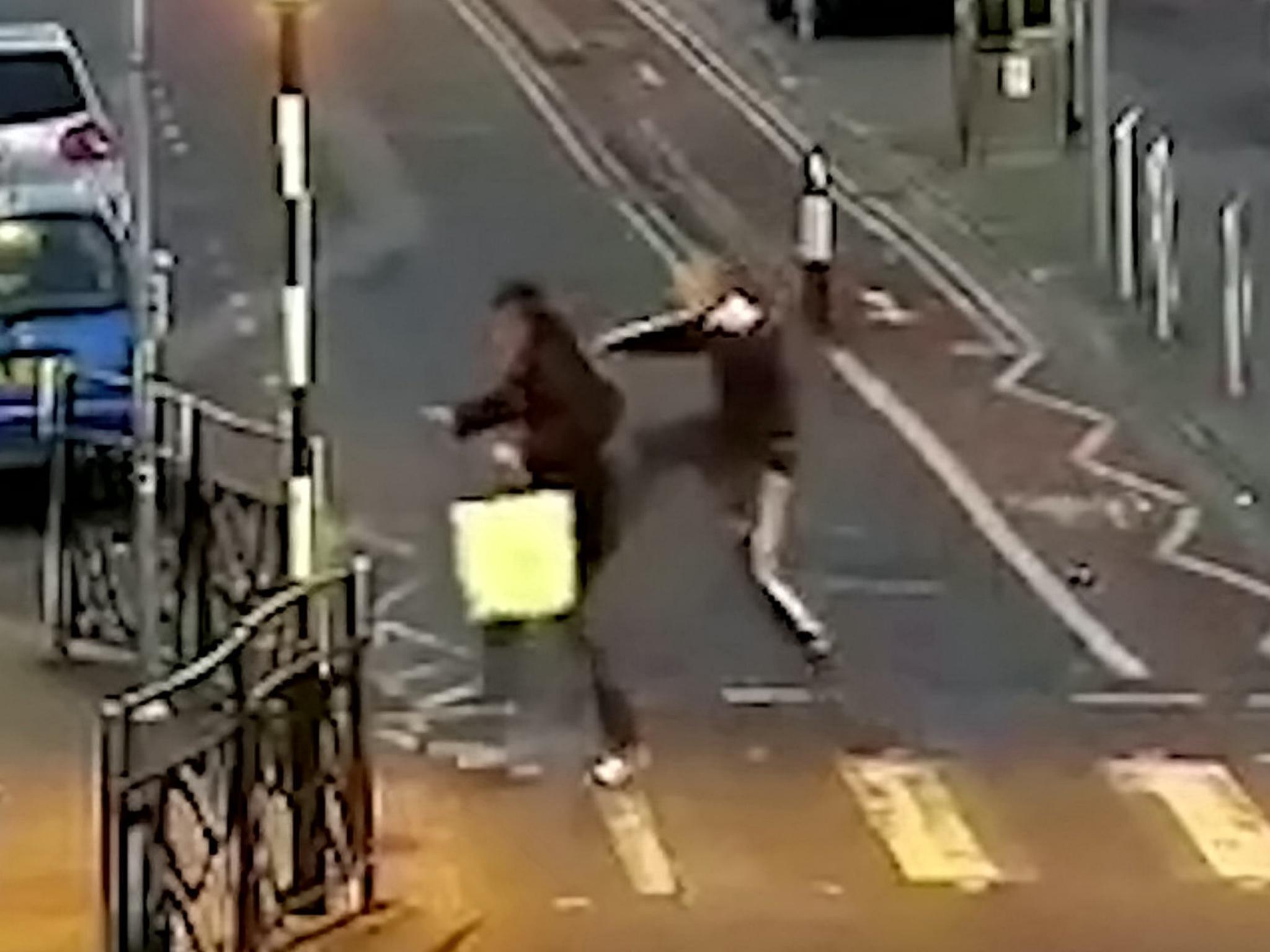 CCTV Shows Elderly Man Being Attacked As More Than 10 People Walk By ...