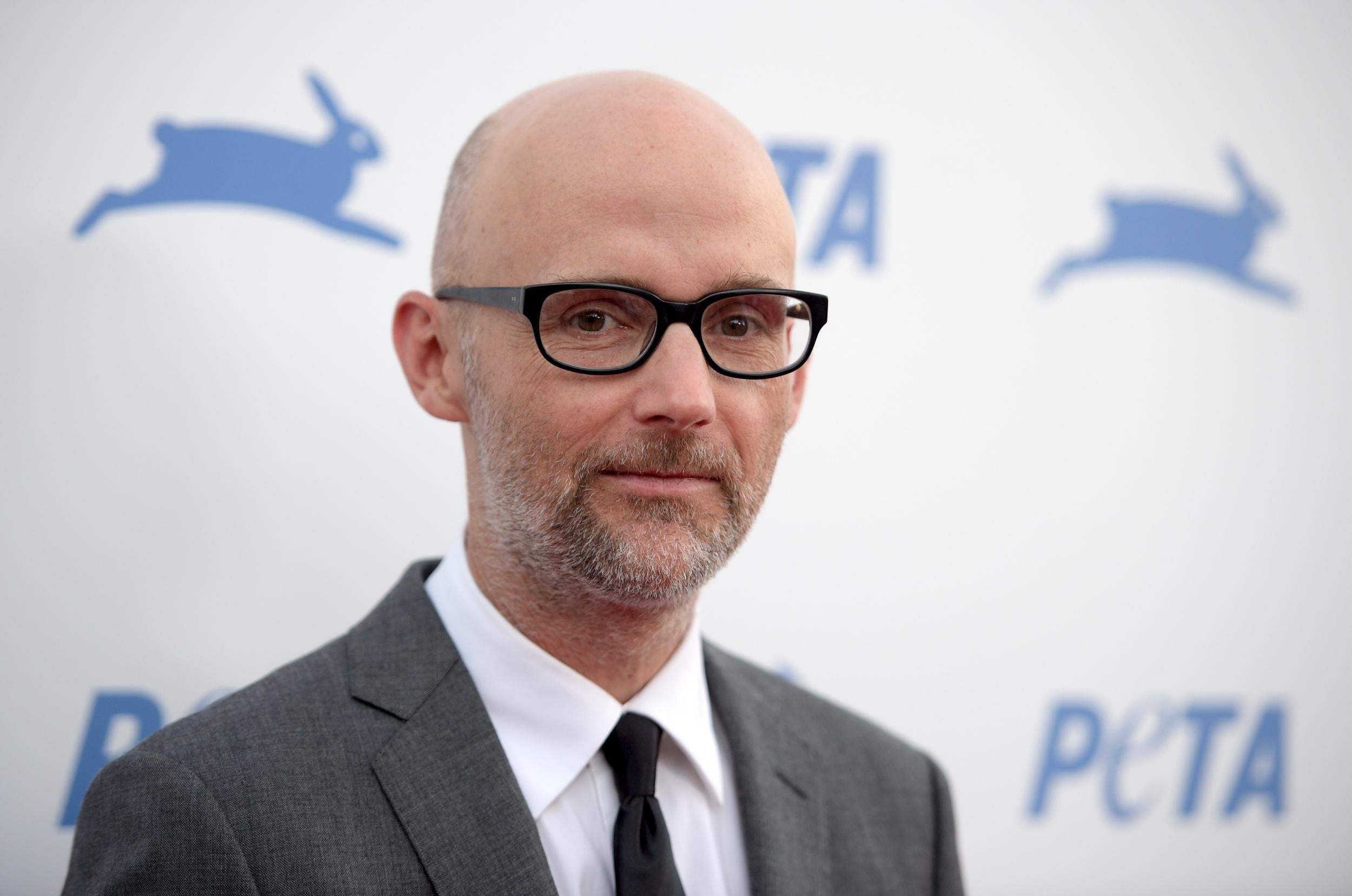 Recording artist Moby attends PETA's 35th Anniversary Party at Hollywood Palladium on September 30, 2015 in Los Angeles, California.