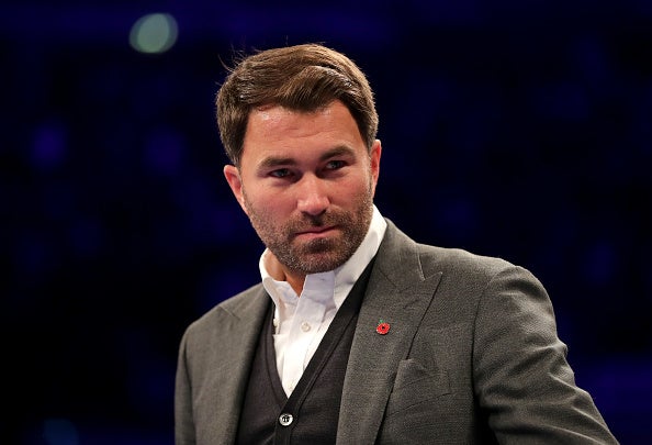 Eddie Hearn is the first British promoter to win a lucrative broadcast contract in the US