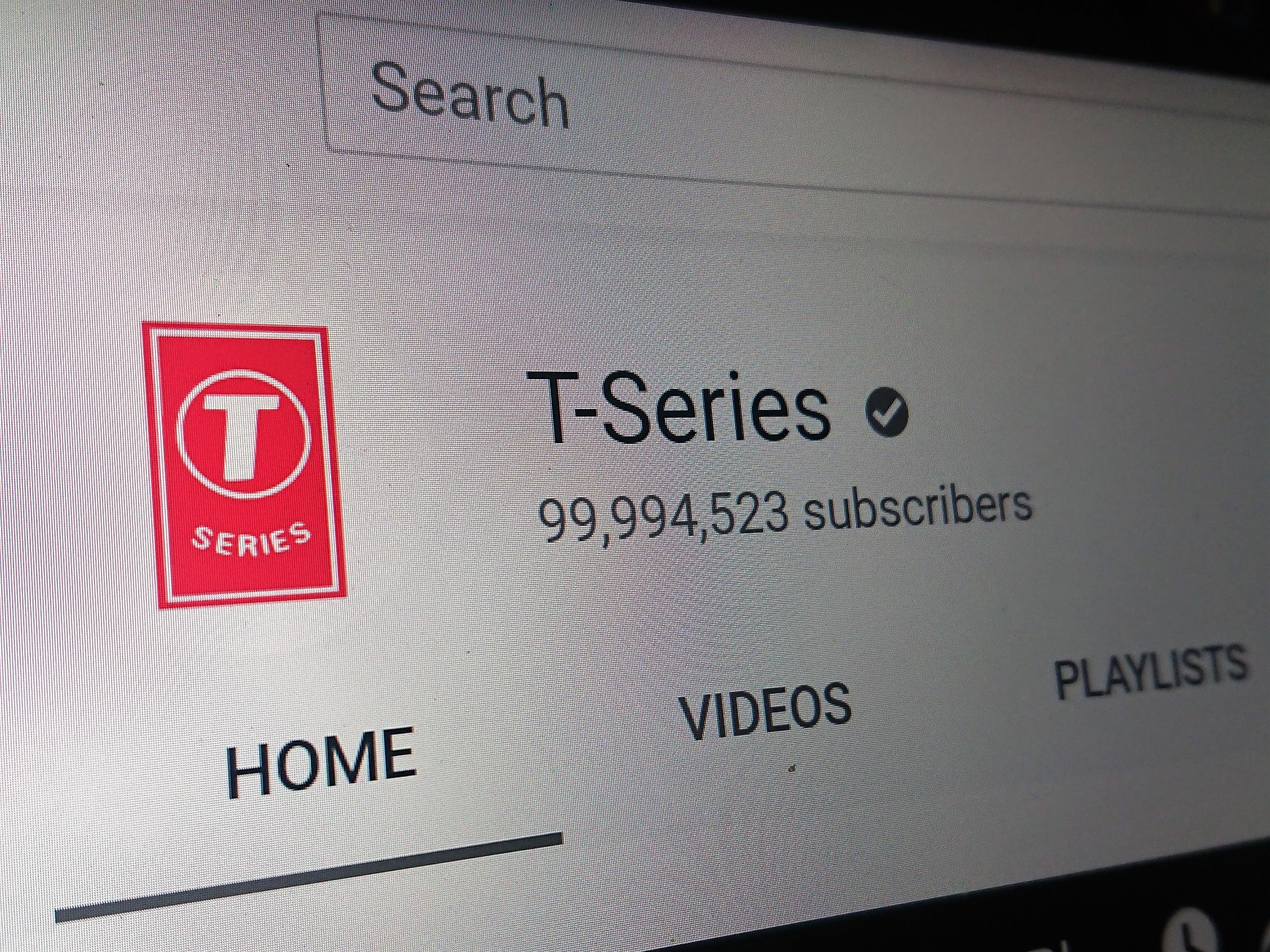 T-Series became the first YouTube channel to pass on 100 million subscribers on 29 May, 2019