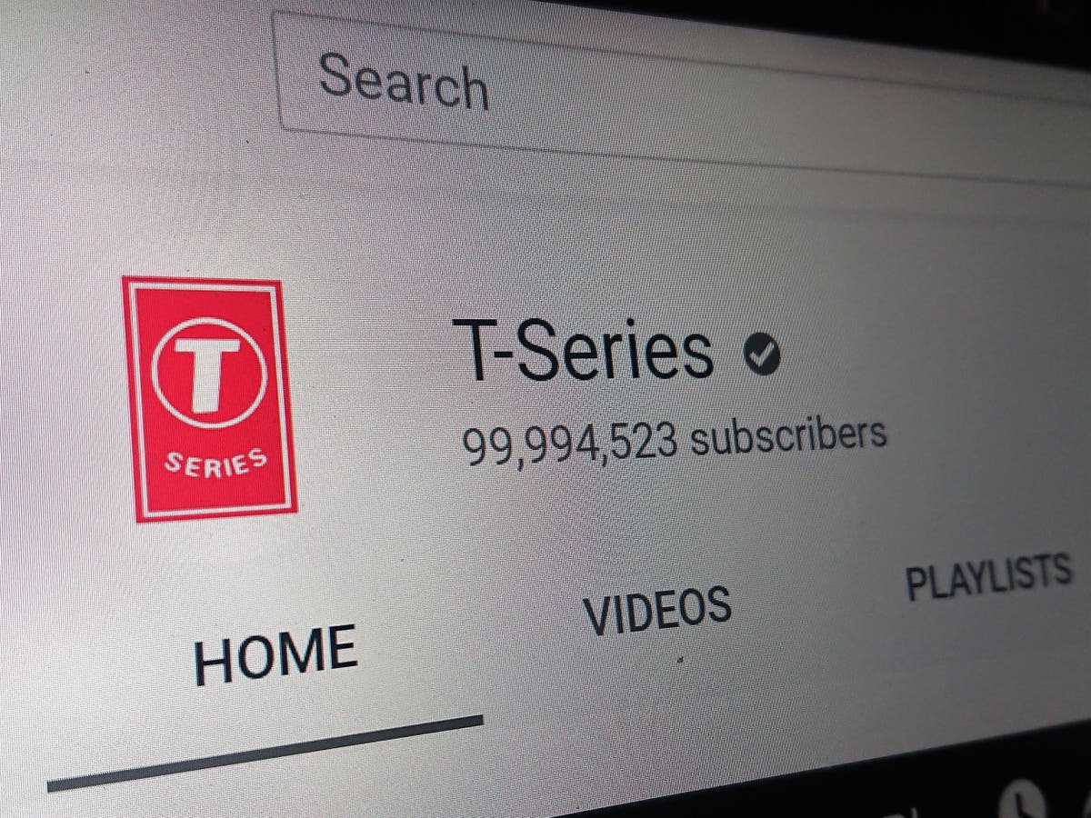 T-Series becomes first  channel to pass 100 million subscribers, The Independent