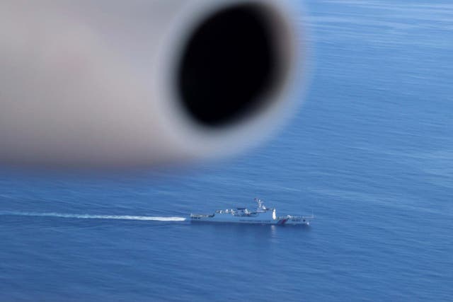 Image of the South China Sea, west of the Philippines.