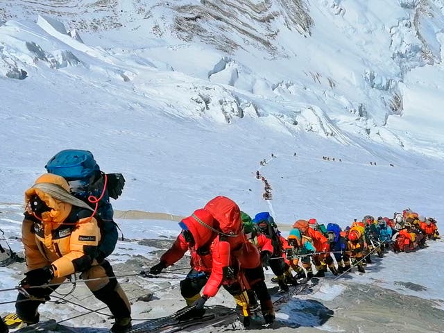 <p>Climbing Everest could be the ultimate new year resolution</p>