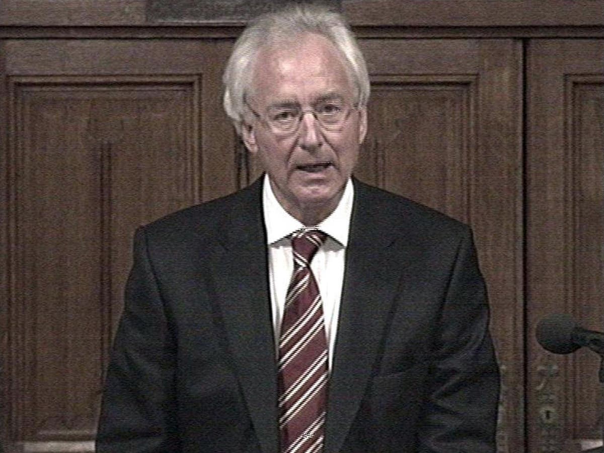 Lord Michael Spicer ERG founder and former chair of 1992 Committee