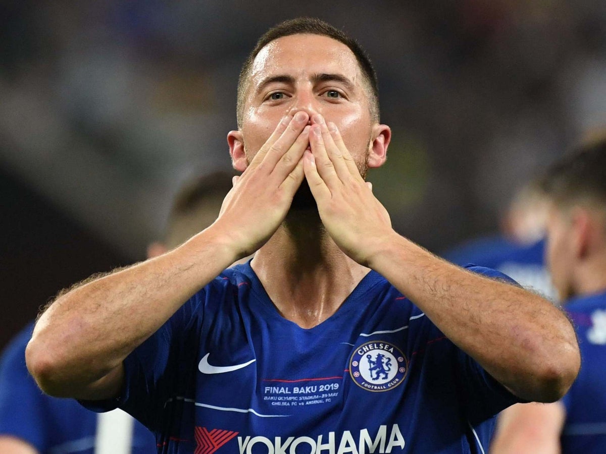 Eden Hazard Transfer News Belgian Will Leave Chelsea The Club He Loves On Real Madrid S Terms After Europa League Final Farewell The Independent The Independent