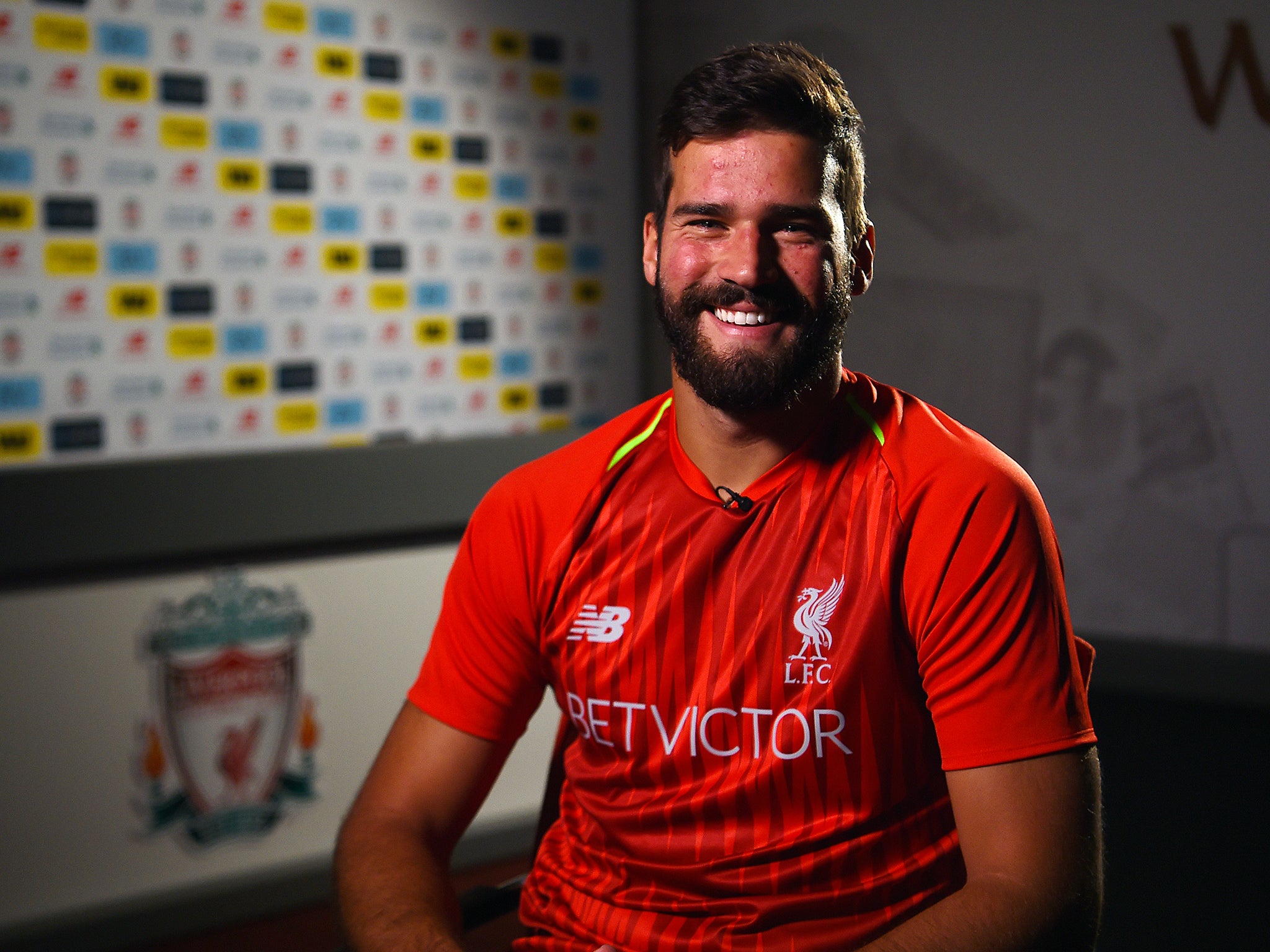 Alisson joined Liverpool last summer to replace Loris Karius