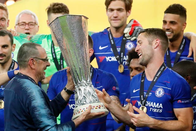 Sarri had frozen Cahill out of the Chelsea squad this season