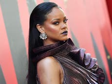 Rihanna’s Fenty line praised by fans for showing model’s facial scars