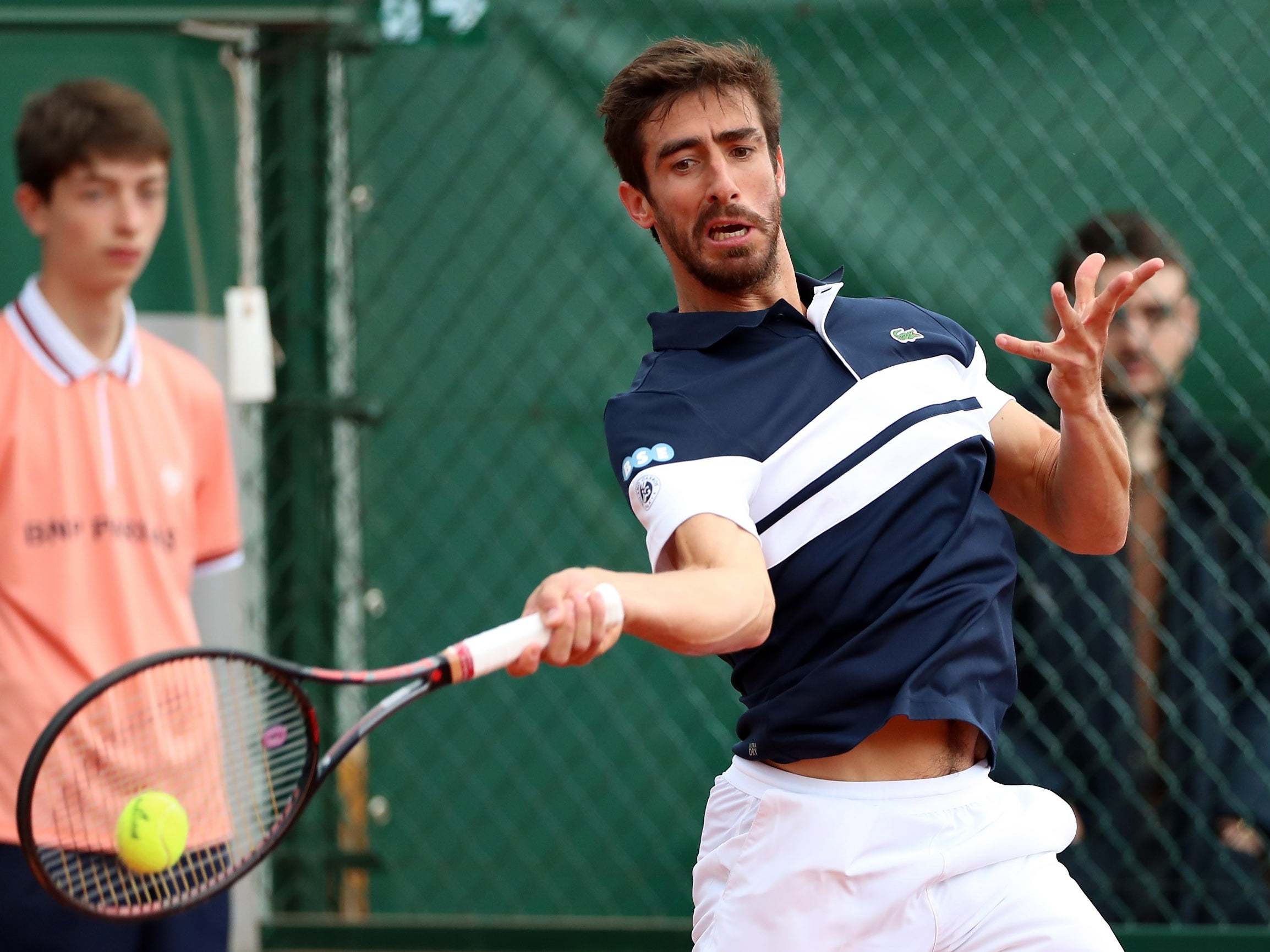 Pablo Cuevas is through to the third round of the French Open