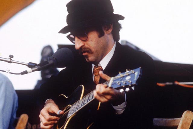 Leon Redbone, who died on Thursday, 30 May, at the Capital Jazz Festival in London, in 1979.