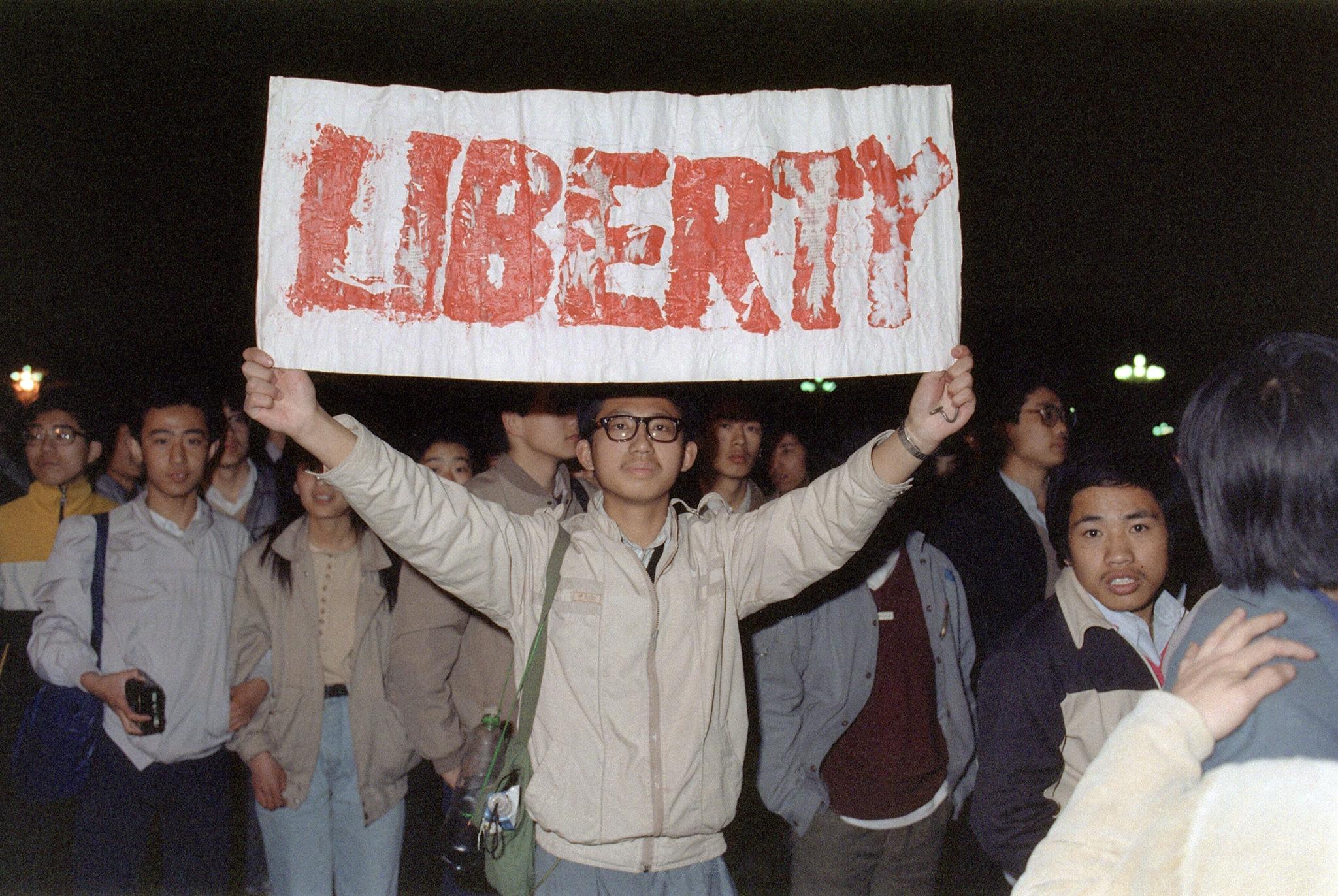 Liberty denied: democracy protests in China in 1989 came to naught