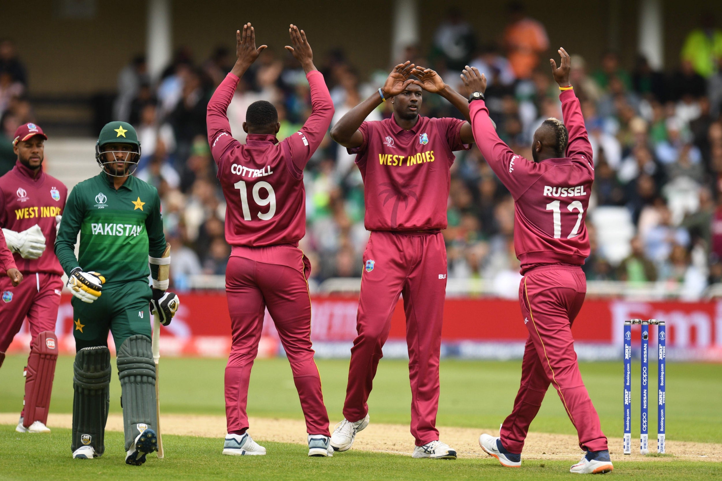 The West Indies ran riot vs Pakistan (AFP/Getty)