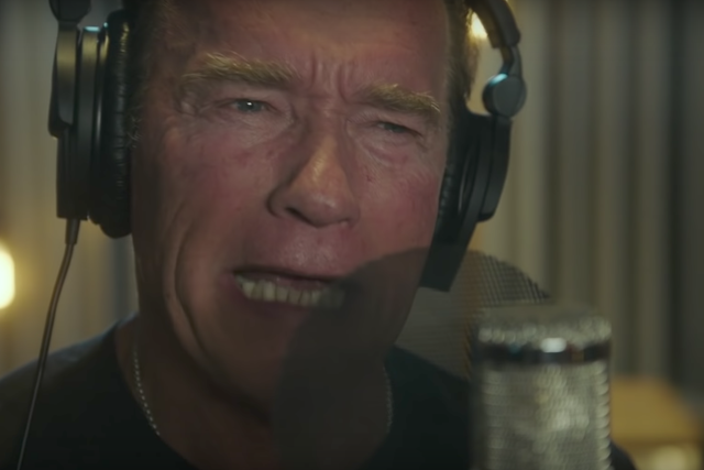 'My name is Arnold Schwarzenegger and I’ll be back'