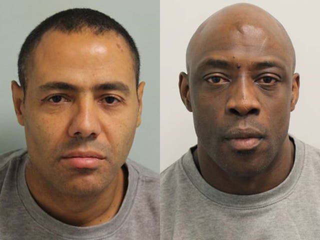 Gary Beech (left) and Michael Swan (right) were jailed for life for murdering neighbour Ian Tomlin
