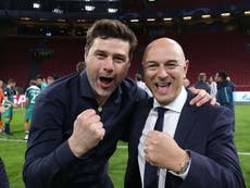 Pochettino reveals what Levy told Spurs players in emotional speech