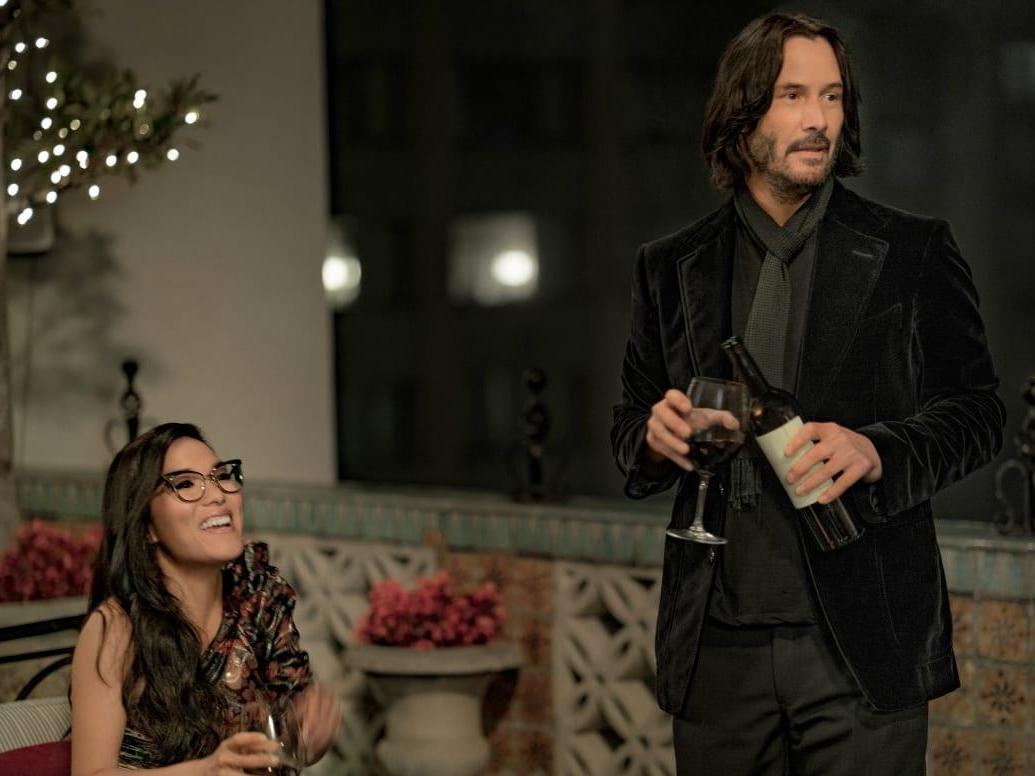 Ali Wong and Keanu Reeves in ‘Aways Be My Maybe’