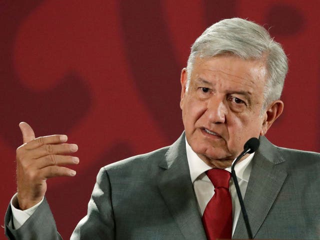 Mexico's president Andrews Manuel Lopez Obrador responds to Donald Trump's trade threats