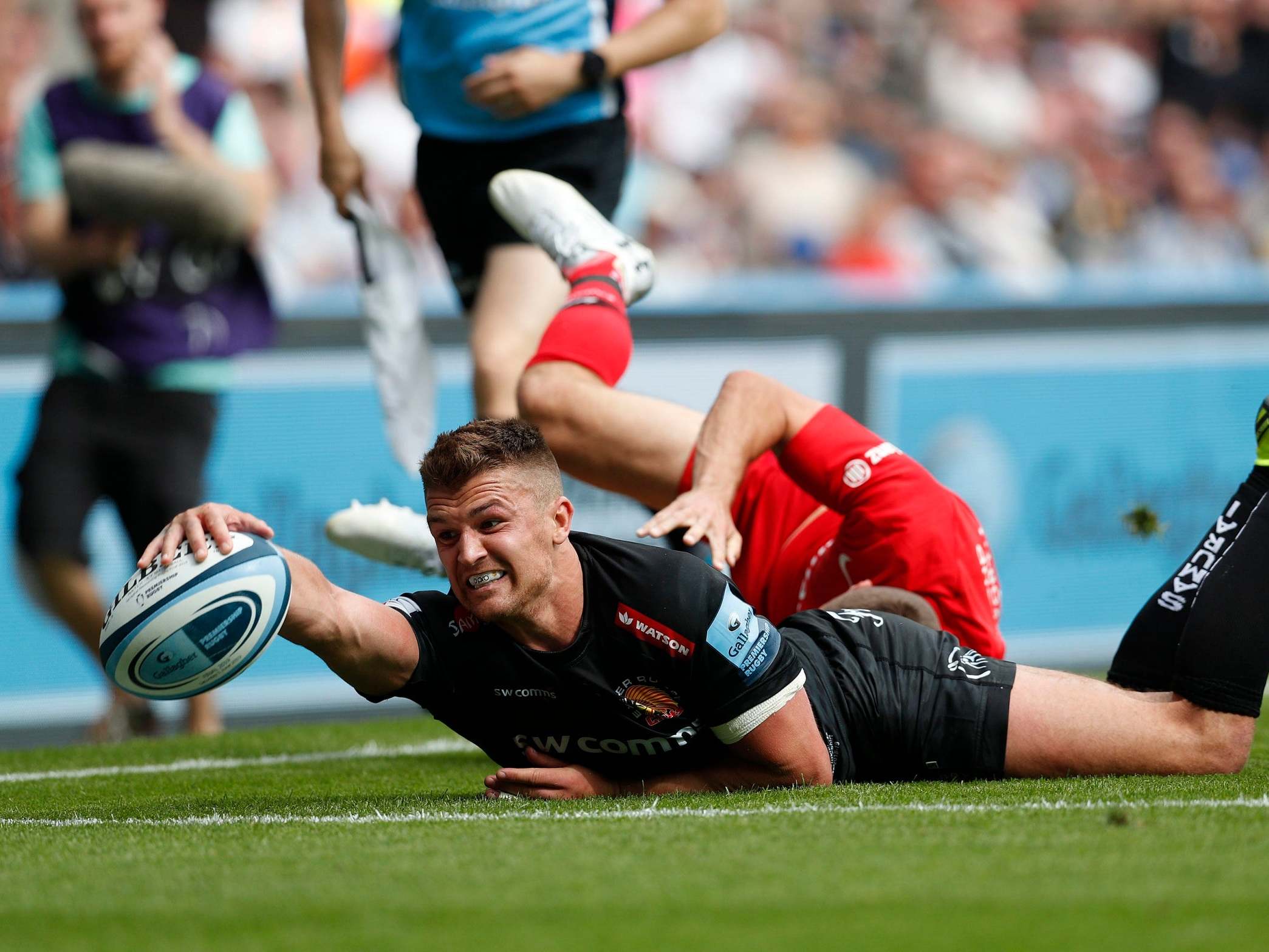 Henry Slade is still recovering from injury