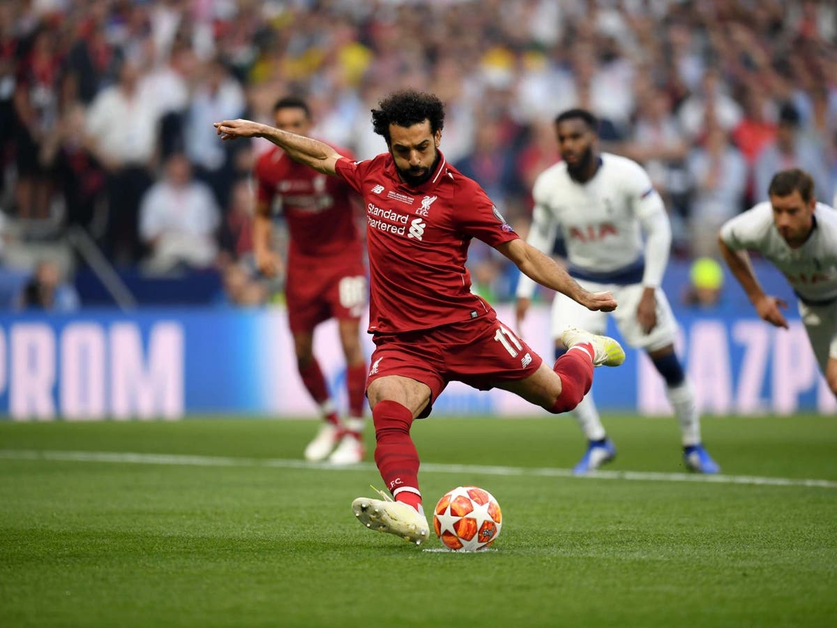 WATCH Mohamed Salah goal: Moussa Sissoko handball gifts Liverpool ...