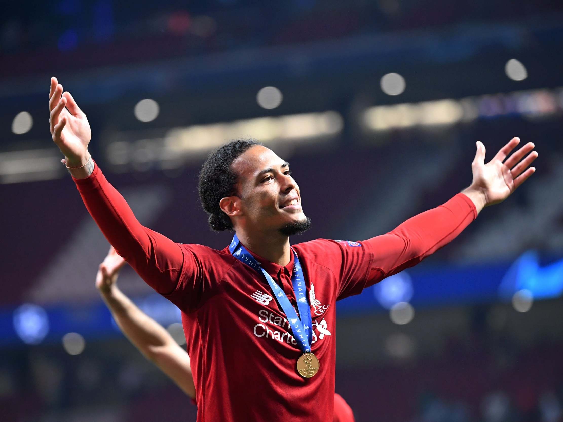 Virgil van Dijk was unfazed by the pressure of his world-record move