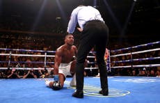 Joshua knocked down twice by Ruiz with upset on the cards
