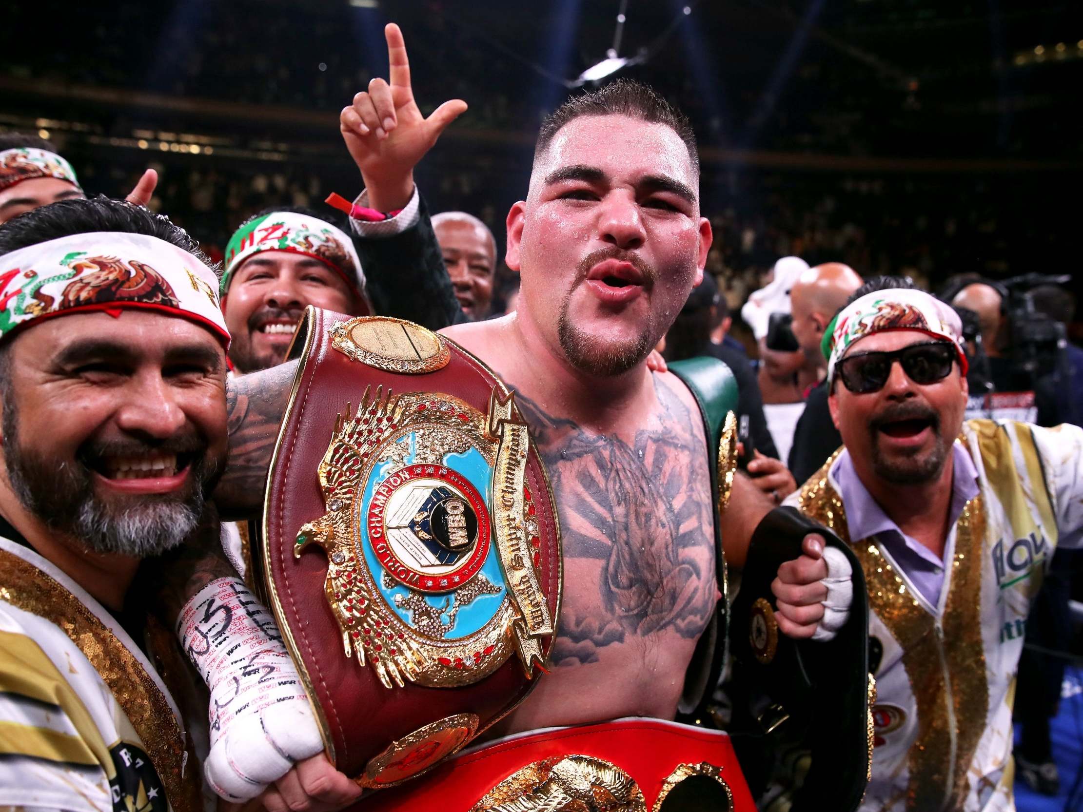 Andy Ruiz became the first Mexican heavyweight world champion