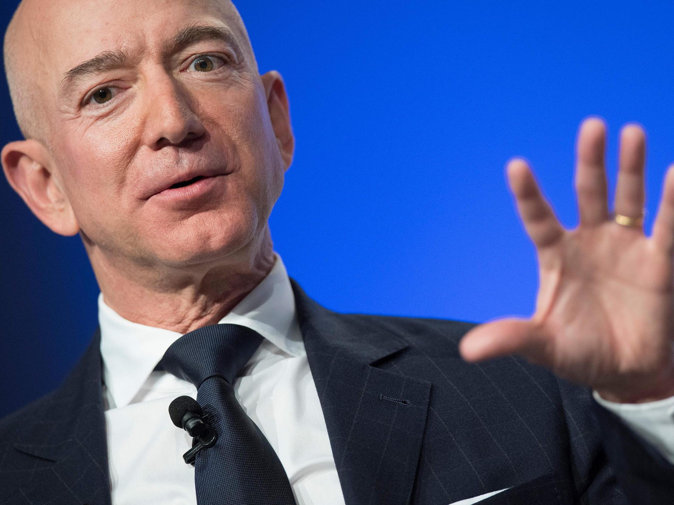 Jeff Bezos' Amazon already has a $600m contract with the CIA and has bid for more government work