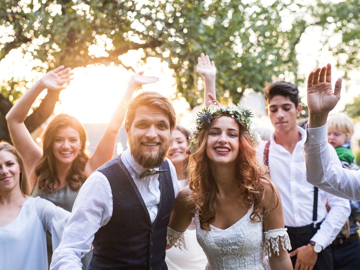 Humanist weddings rise by 266 per cent across England and Wales