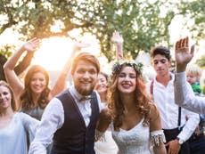 Humanist weddings rise by 266 per cent across England and Wales