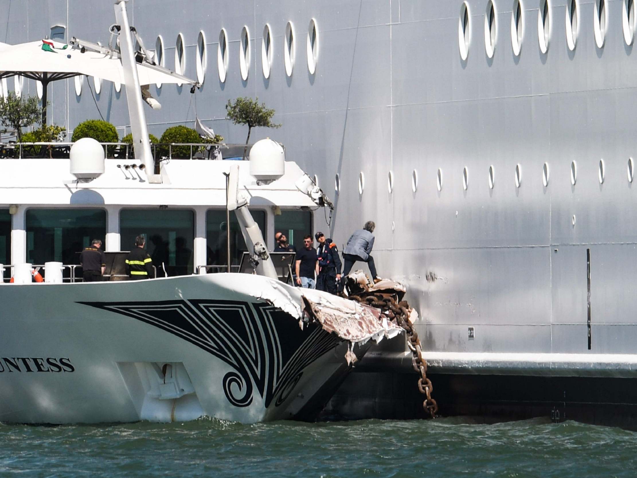 The MSC cruise crash was the final straw for residents