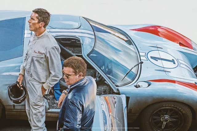 Christian Bale and Matt Damon in 'Ford v Ferrari'