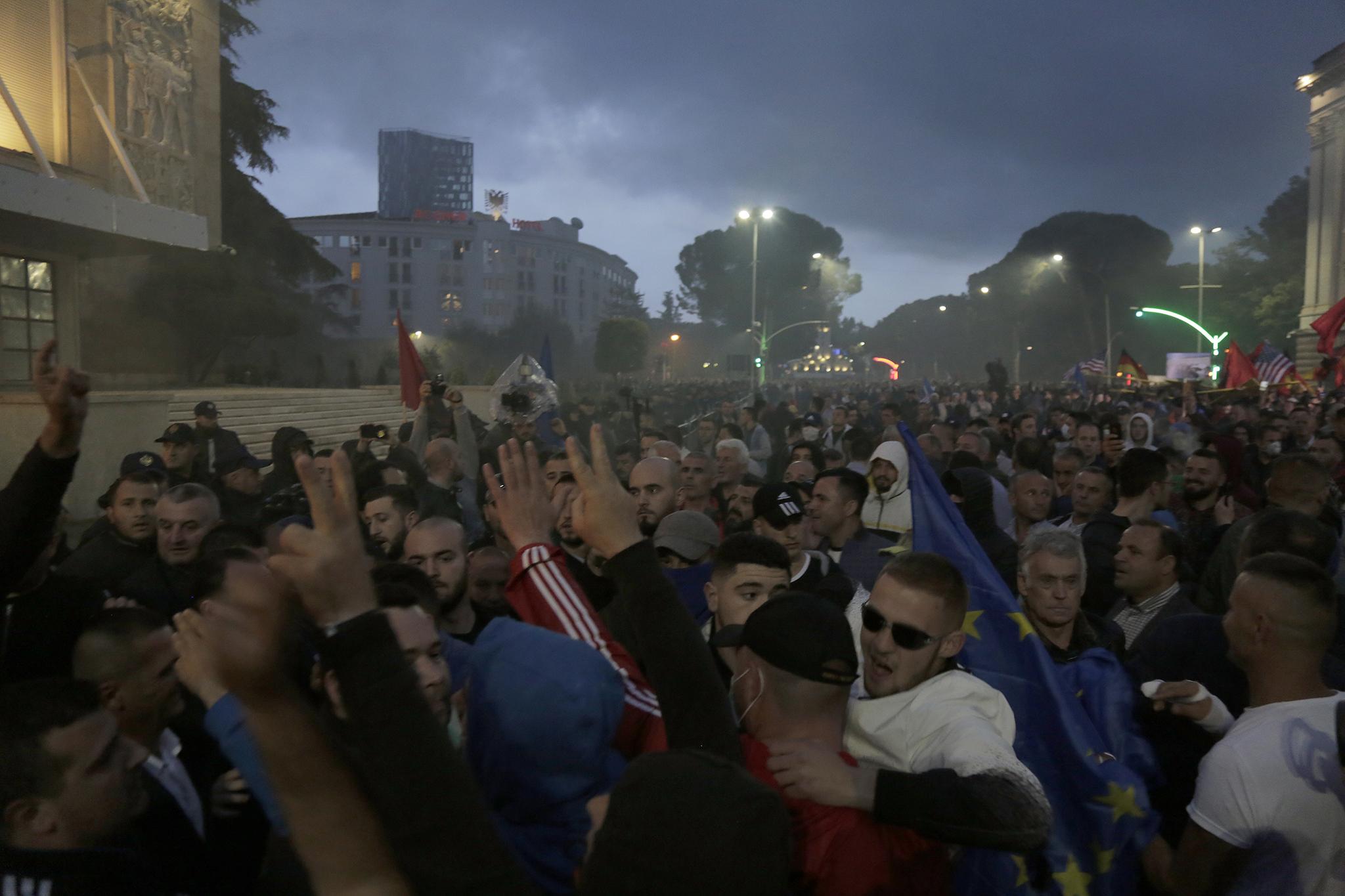 Prime Minister Edi Rama has faced repeated calls to stand down in recent months over claims that his centre-left Socialist Party is corrupt and has links to organised crime.