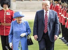 Details of royal state banquet attended by the Queen and Donald Trump