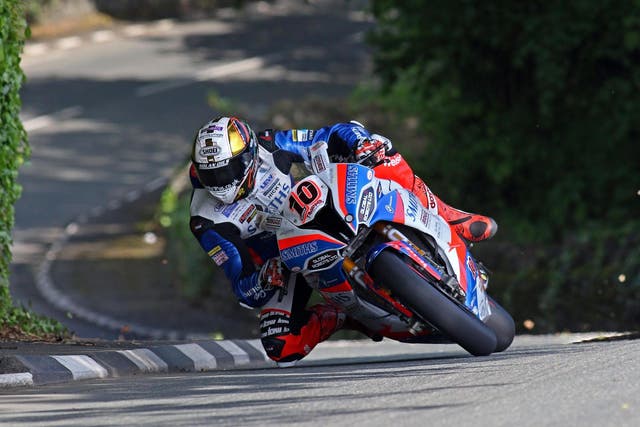 Peter Hickman won the opening RST Superbike race at the Isle of Man TT