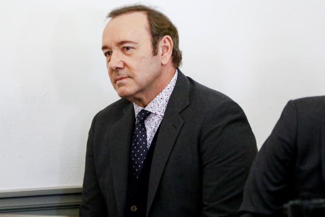 Kevin Spacey attends his arraignment at Nantucket District Court on 7 January, 2019 in Nantucket, Massachusetts.