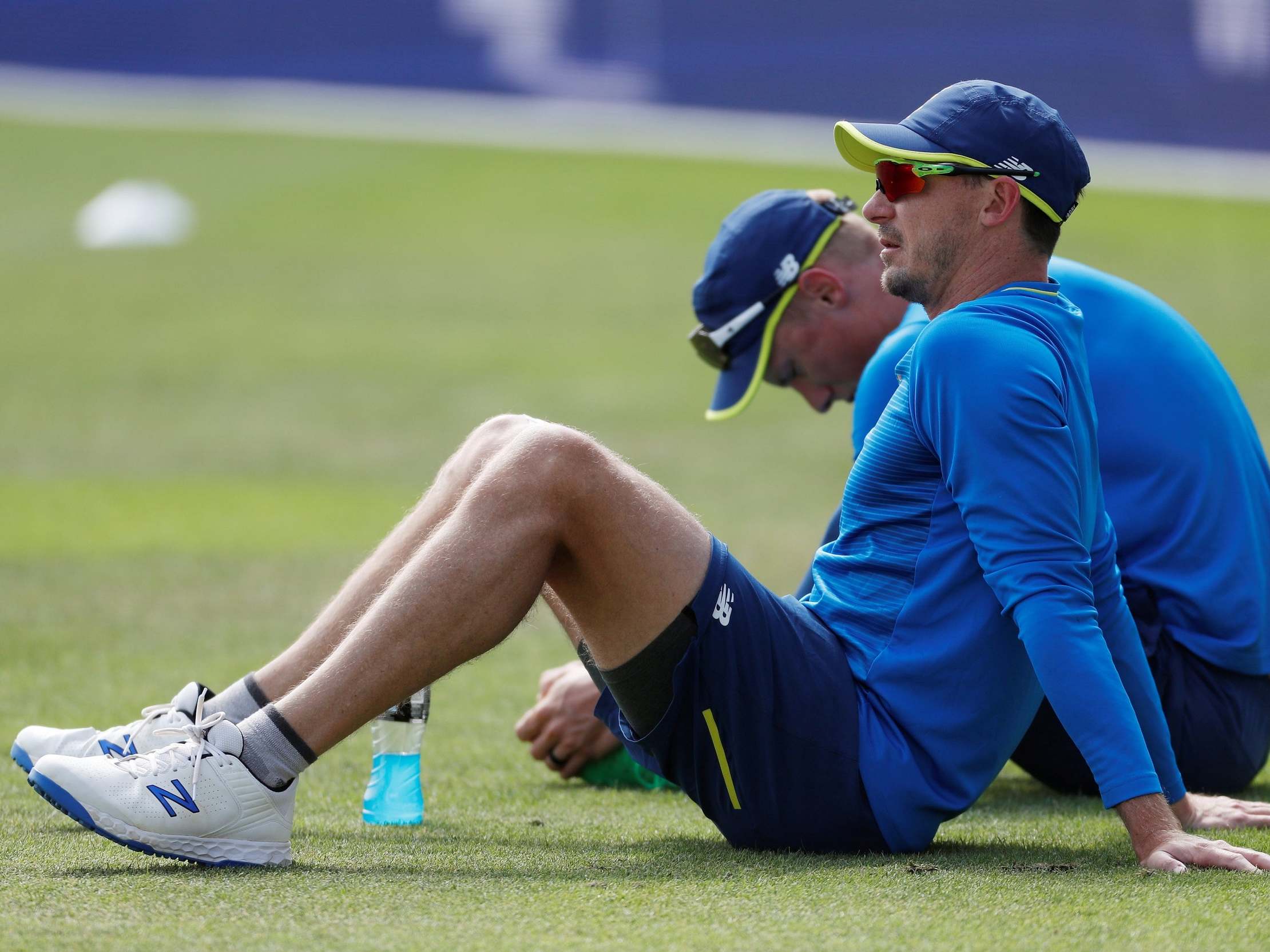 South Africa's Dale Steyn during nets