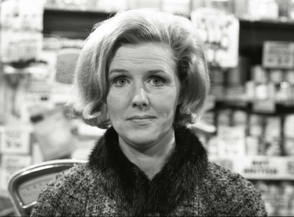 Street’s ahead: the actor on set as Maggie Clegg in 1968